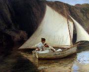 La petite barque Emile Friant